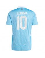 Belgie Romelu Lukaku #10 Venkovní Dres ME 2024 Krátký Rukáv